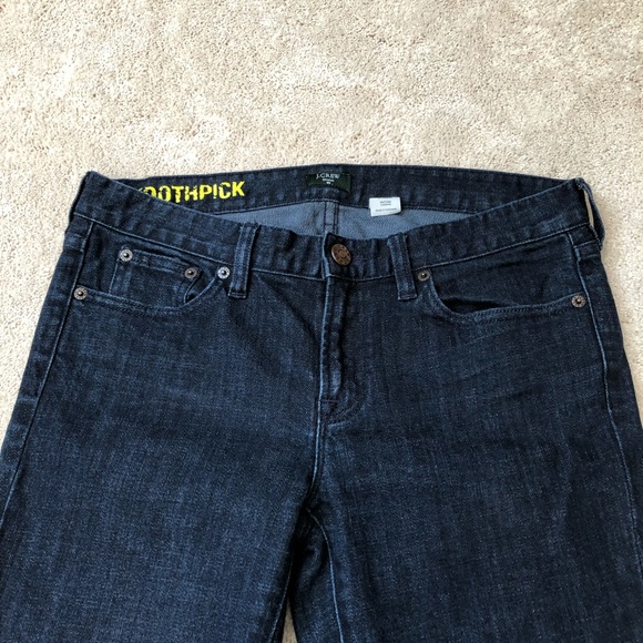 J. Crew Toothpick Stretch Jeans - Size 29 - Picture 4 of 6